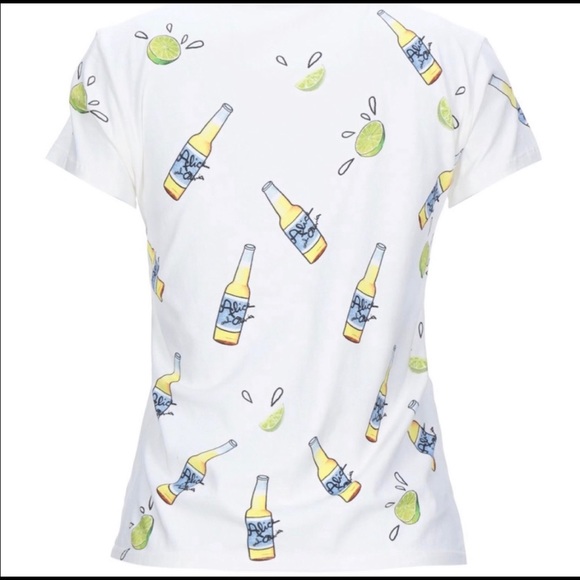 ❌SOLD❌NWT-Alice and Olivia tee size XS/S - Picture 2 of 4